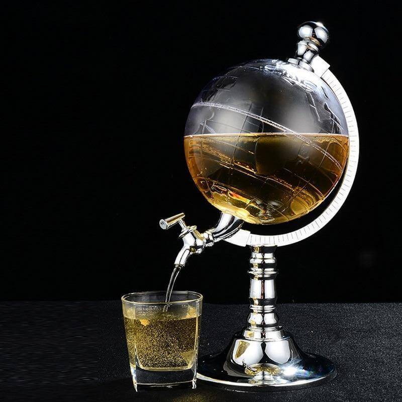 Lisslune | Elegant Globe Vintage Beverage Dispenser