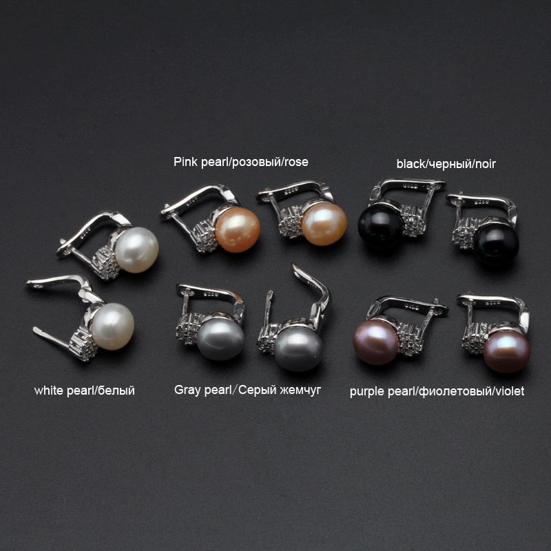 Lisslune | Fashion Natural freshwater black pearl ear clip