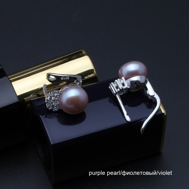 Lisslune | Fashion Natural freshwater black pearl ear clip