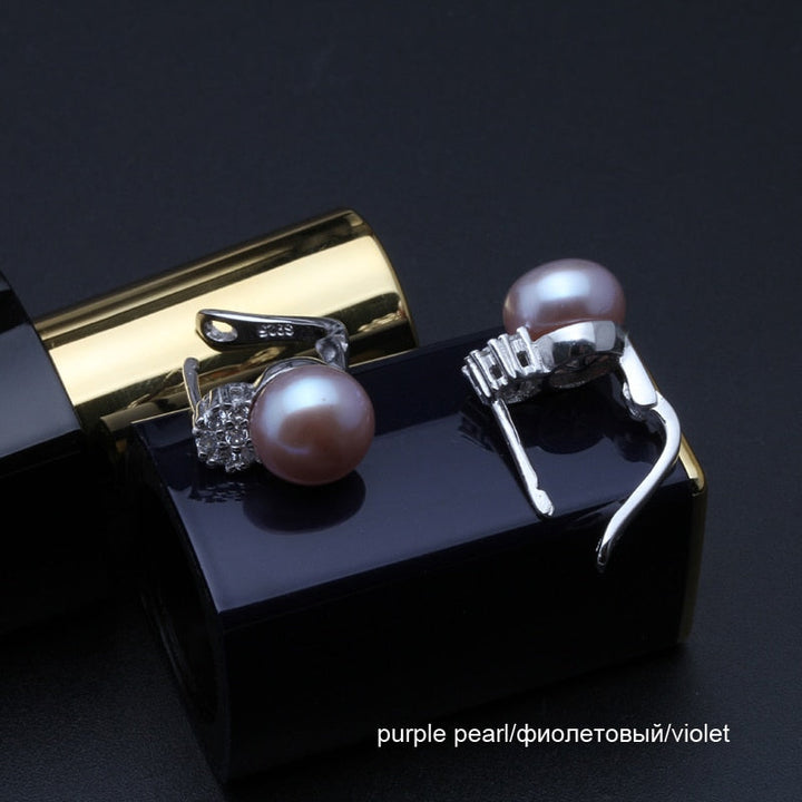 Lisslune | Fashion Natural freshwater black pearl ear clip