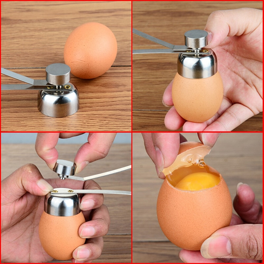 Lisslune | Stainless Steel Egg Shell Opener