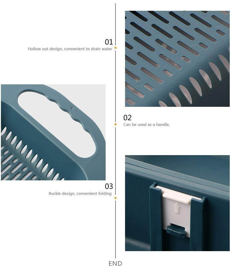 Lisslune | Folding Drain Basket