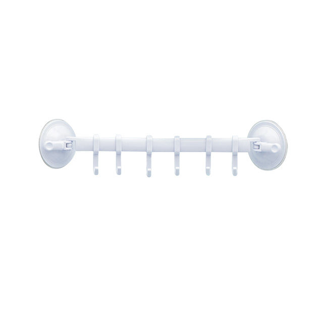 Lisslune | Adjustable Hook Double Suction Towel Rack