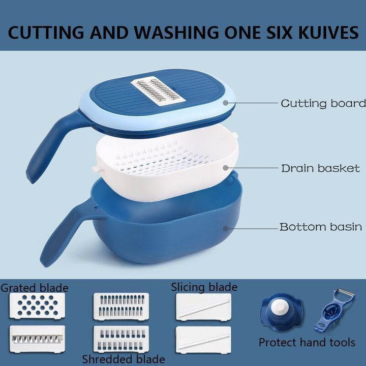 Lisslune | Multifunctional Fast Vegetable Slicer with Strainer