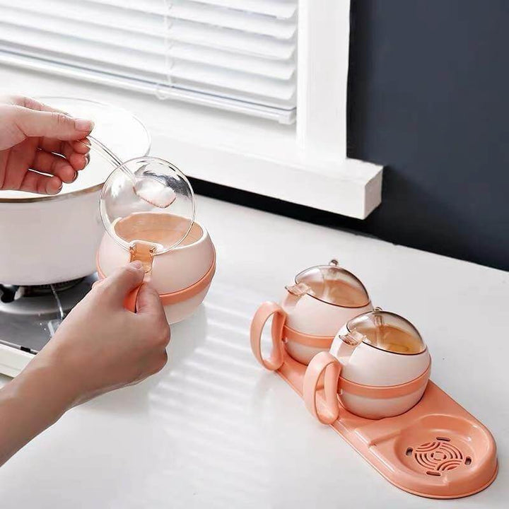 Lisslune | Seasoning Little Storage Table Jar Set