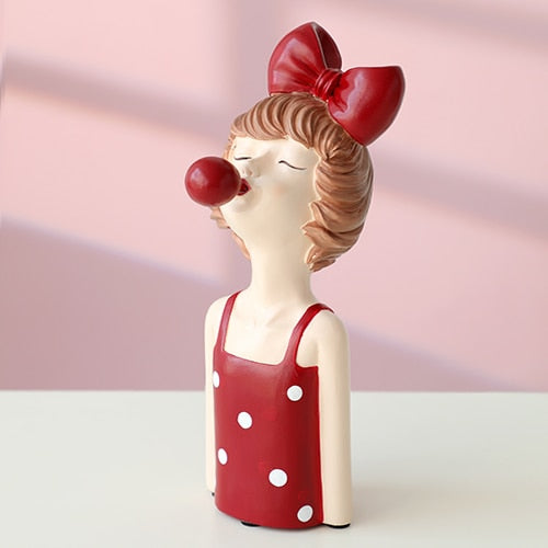 Rynx Untamed Girl Figurine Sculpture