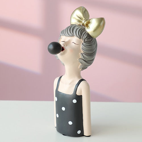 Rynx Untamed Girl Figurine Sculpture