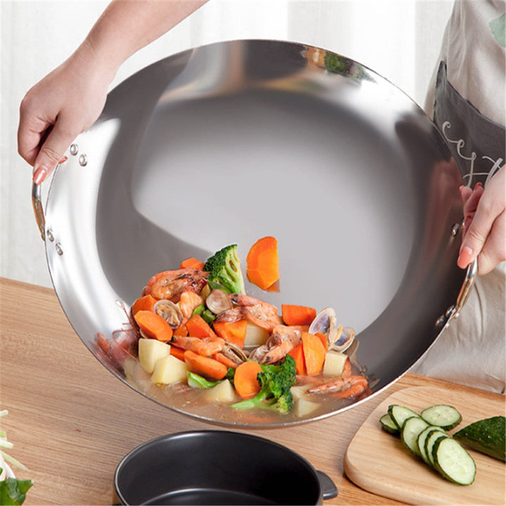 Lisslune | Stainless Steel Wok Wellington (4 Sizes)