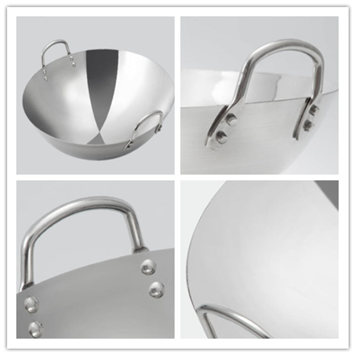 Lisslune | Stainless Steel Wok Wellington (4 Sizes)