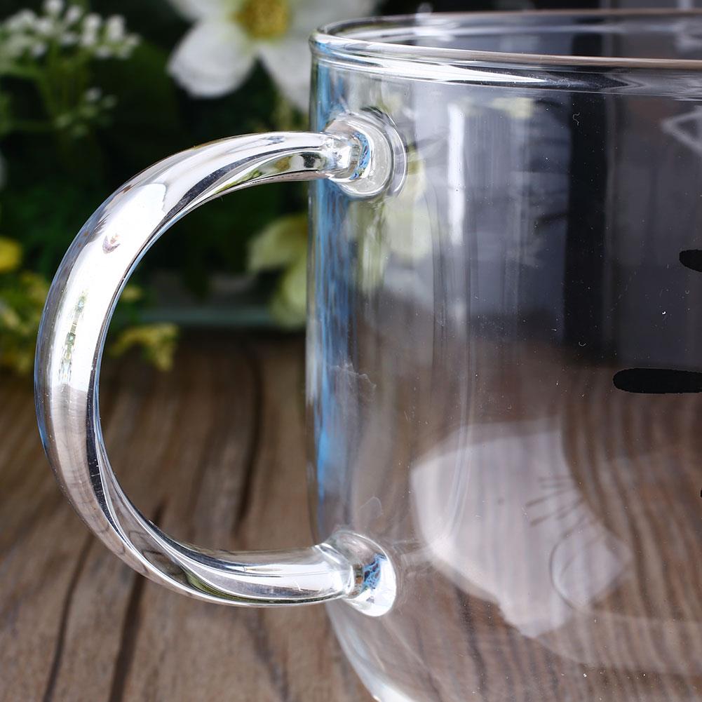 Lisslune | Cute Cat Glass Coffee Cup