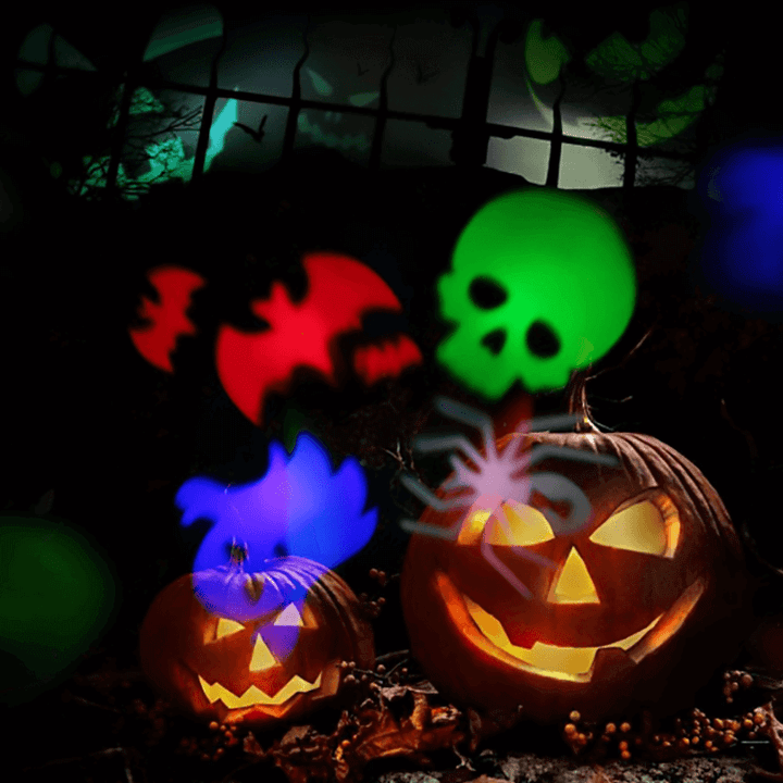 Lisslune | LED Halloween Decoration Landscape House Projector