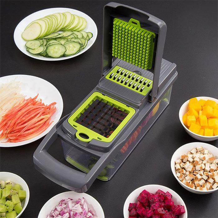 Lisslune | 6 Blades Veggie Fruit Slicer with Box