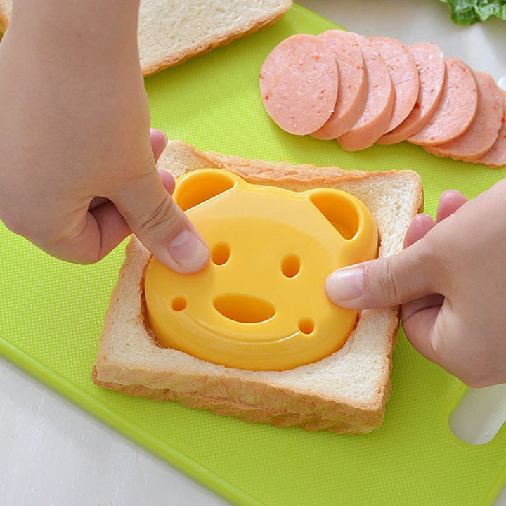 Lisslune | Little Bear Shape Sandwich Mold