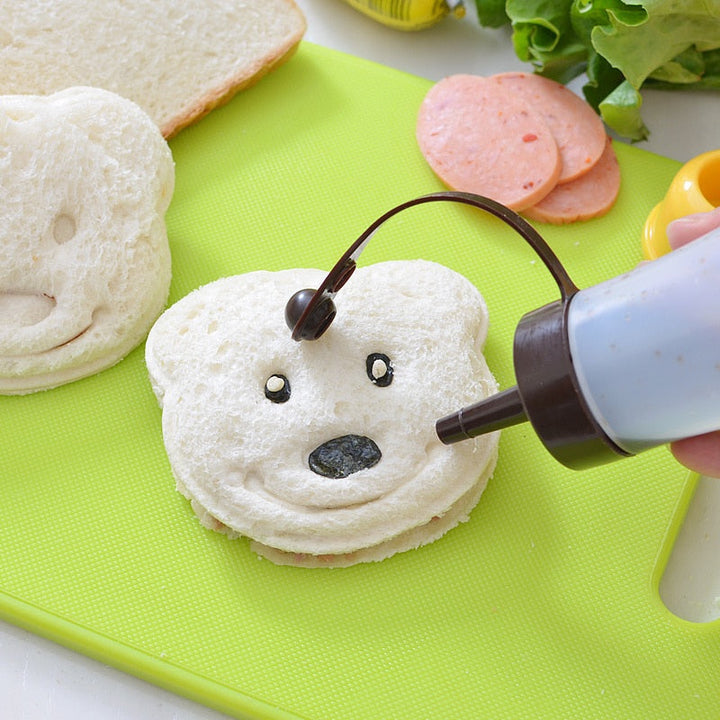 Lisslune | Little Bear Shape Sandwich Mold