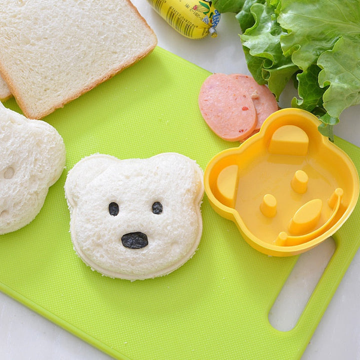 Lisslune | Little Bear Shape Sandwich Mold