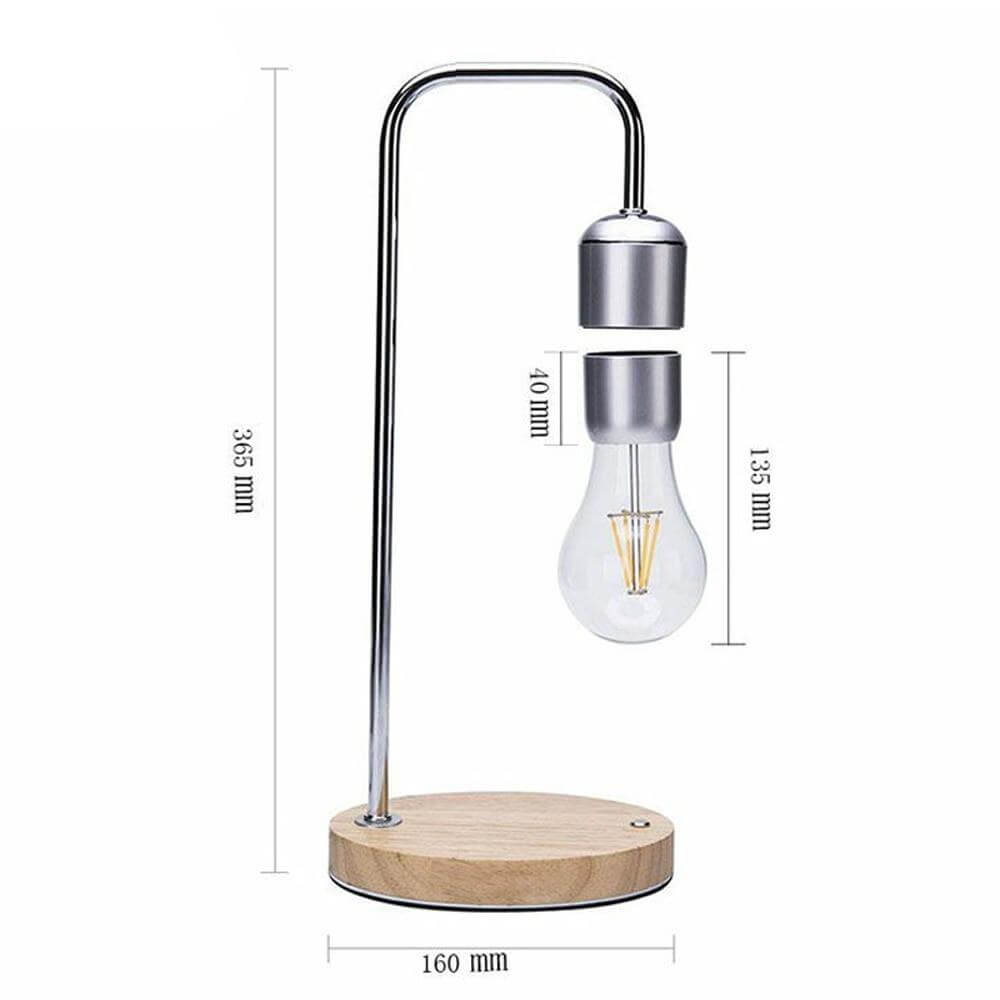 Lisslune | Magnetic Levitating Wireless Bulb Desk Lamp
