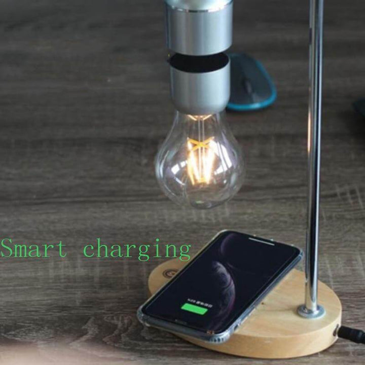 Lisslune | Magnetic Levitating Wireless Bulb Desk Lamp