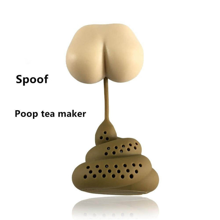 Lisslune | Funny Poop Shape Herbal Tea Infuser
