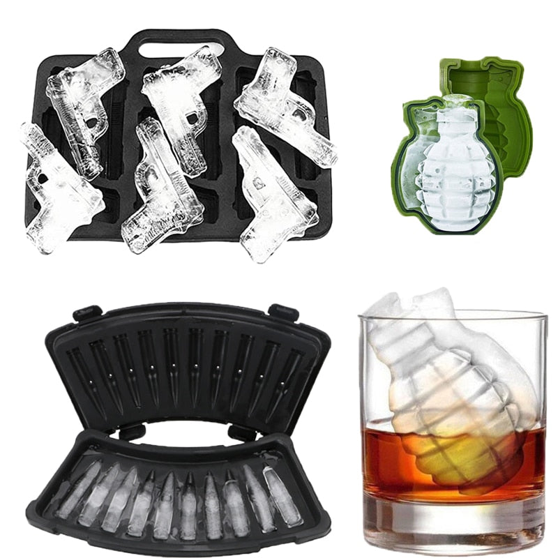 Lisslune | 3D Gothic Skull Ice Cube Maker