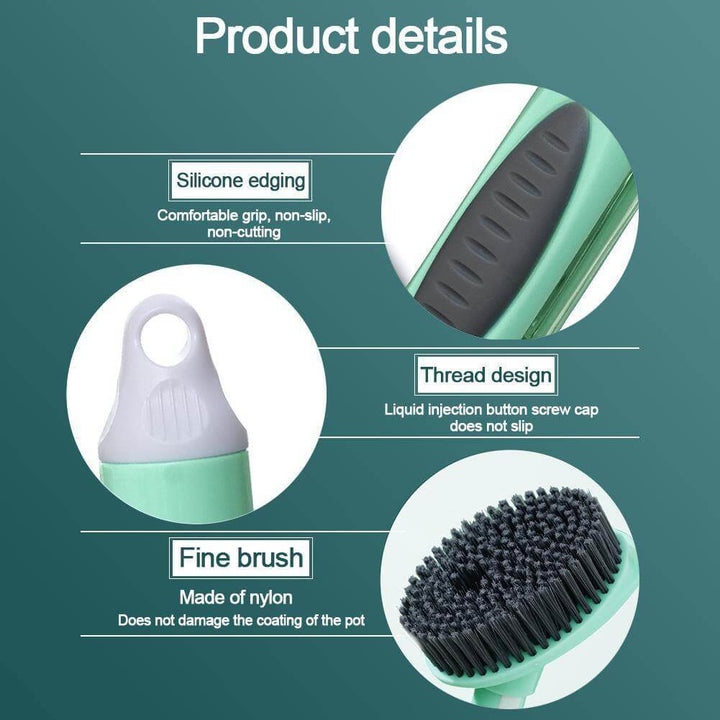 Lisslune | Multifunctional Kitchen Dish Soap Dispensing Brush
