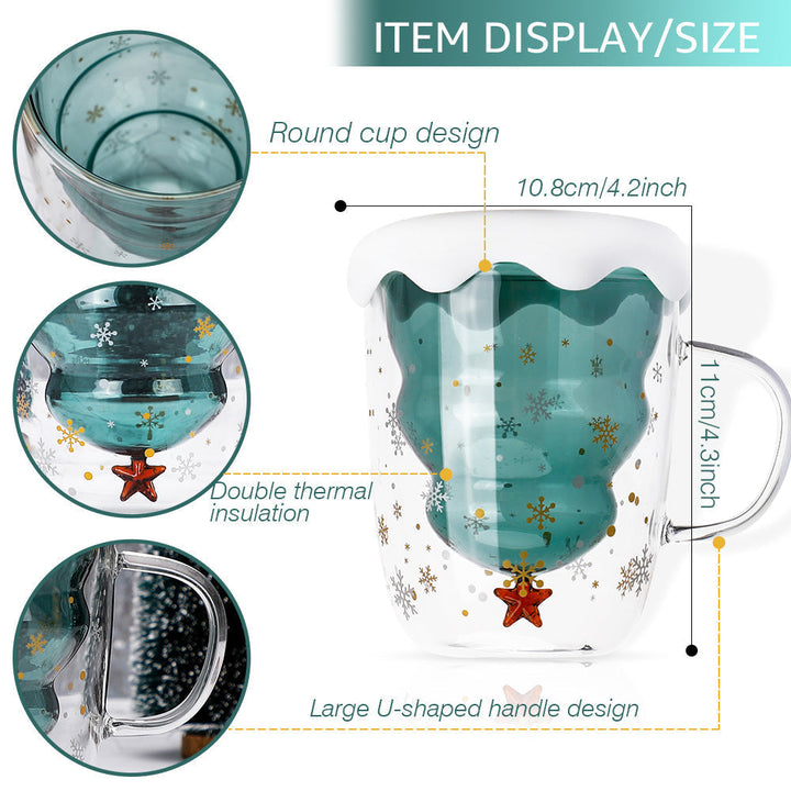 Lisslune | Double-Layer Christmas Mugs