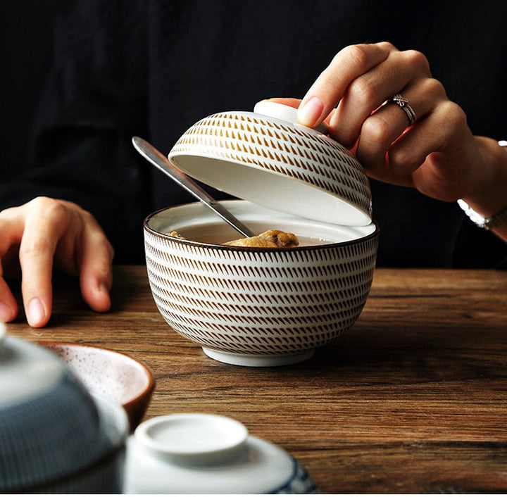 Lisslune | Miso Bowl Noodles (4 Colors & 2 Sizes)