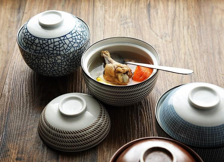 Lisslune | Miso Bowl Noodles (4 Colors & 2 Sizes)