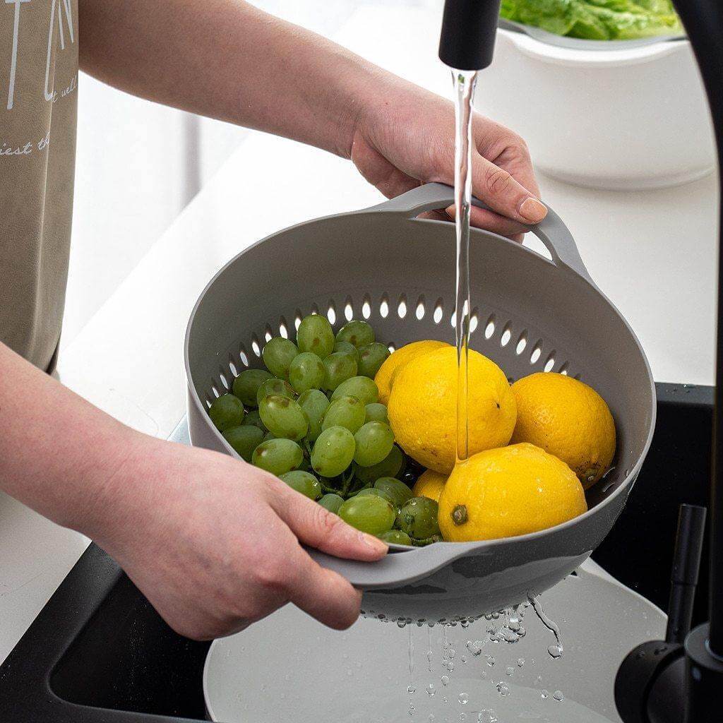 Lisslune | Multifunctional Five-Piece Drainer Kitchen Tool