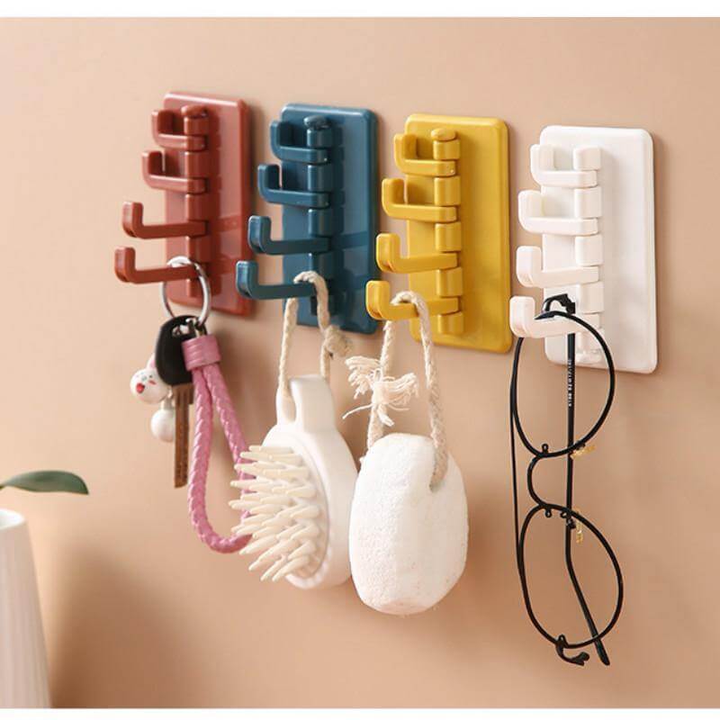 Lisslune | 2pcs Multifunctional Smart Paper Holder Hooks