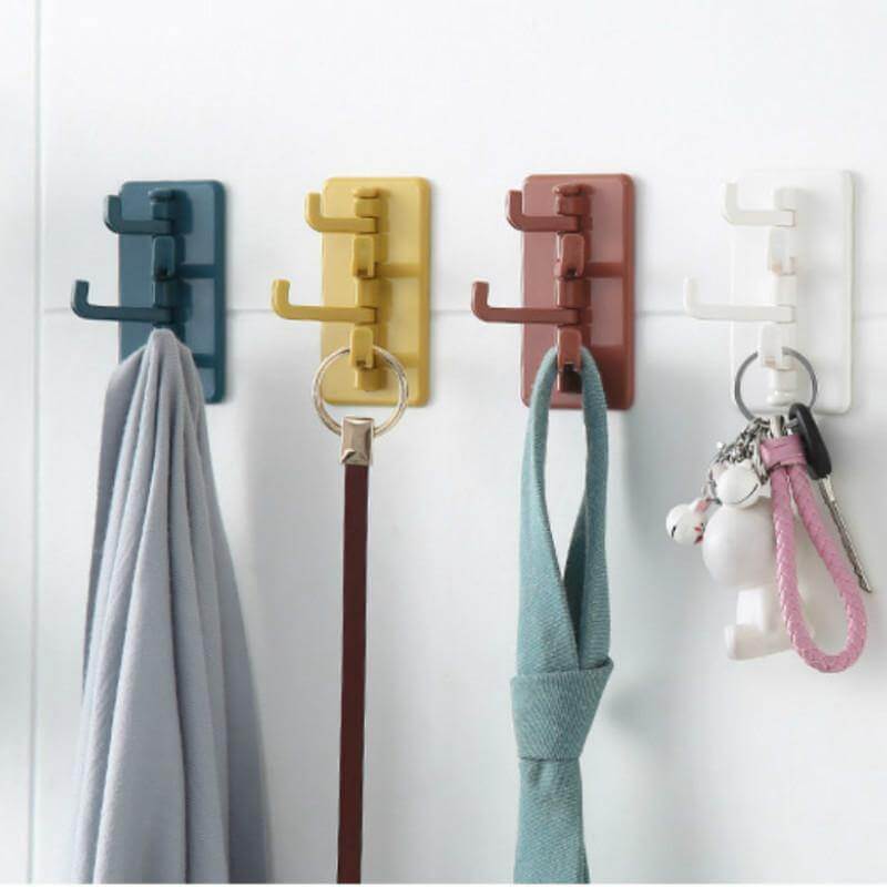 Lisslune | 2pcs Multifunctional Smart Paper Holder Hooks