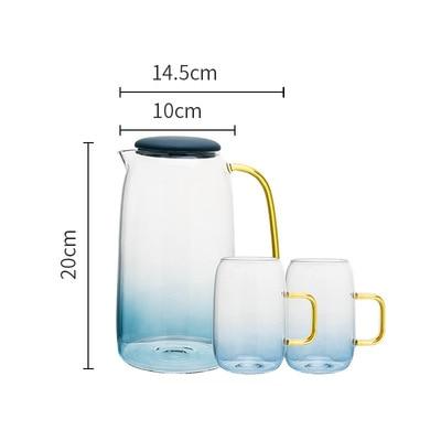 Lisslune | Glacial Blue Drinking Vessels