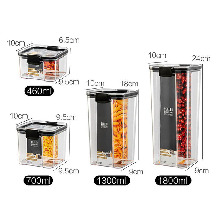 Lisslune | Transparent Grain Food Storage Container