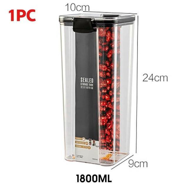 Lisslune | Transparent Grain Food Storage Container