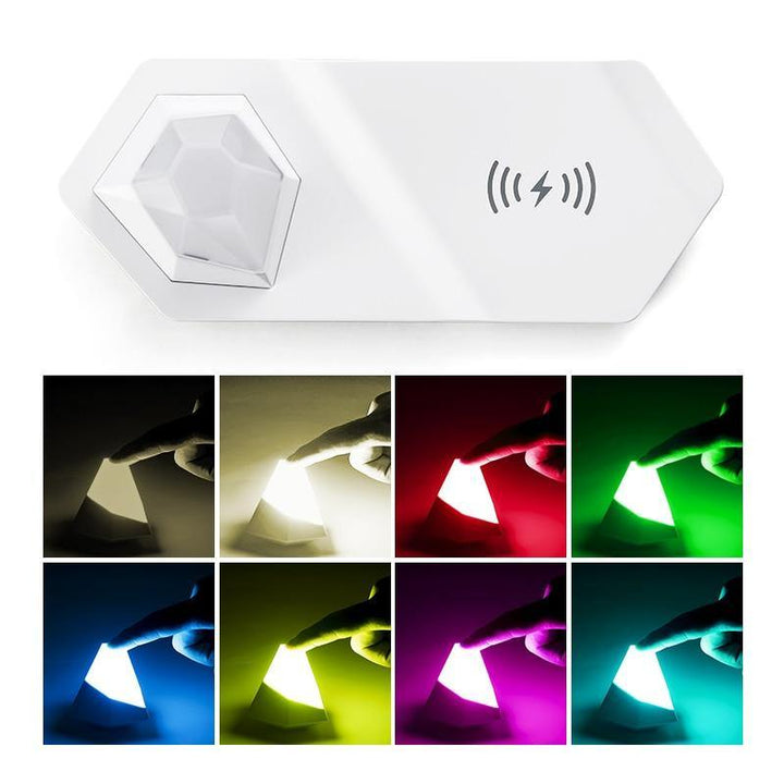 Lisslune | 2in1 Diamond LED Night Light Wireless Charger