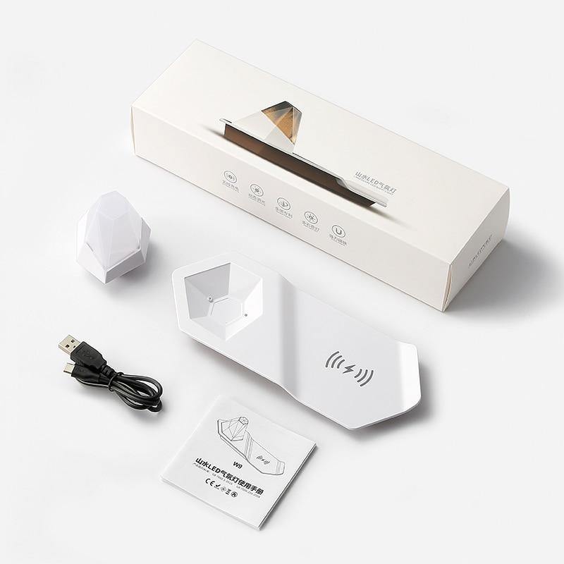 Lisslune | 2in1 Diamond LED Night Light Wireless Charger