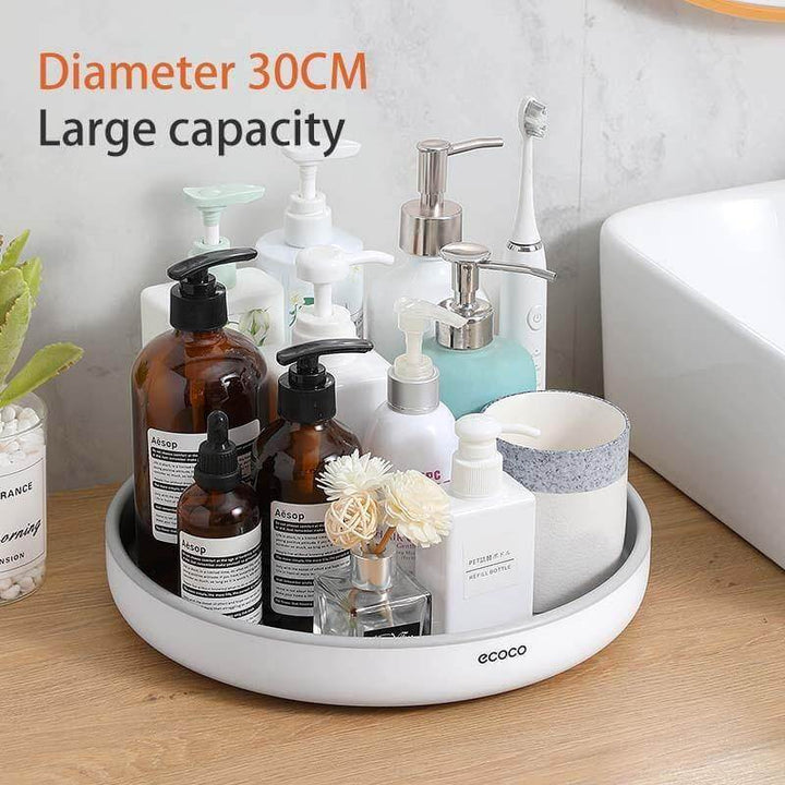 Lisslune | 360° Rotating Tray Seasoning Bottle Organizer