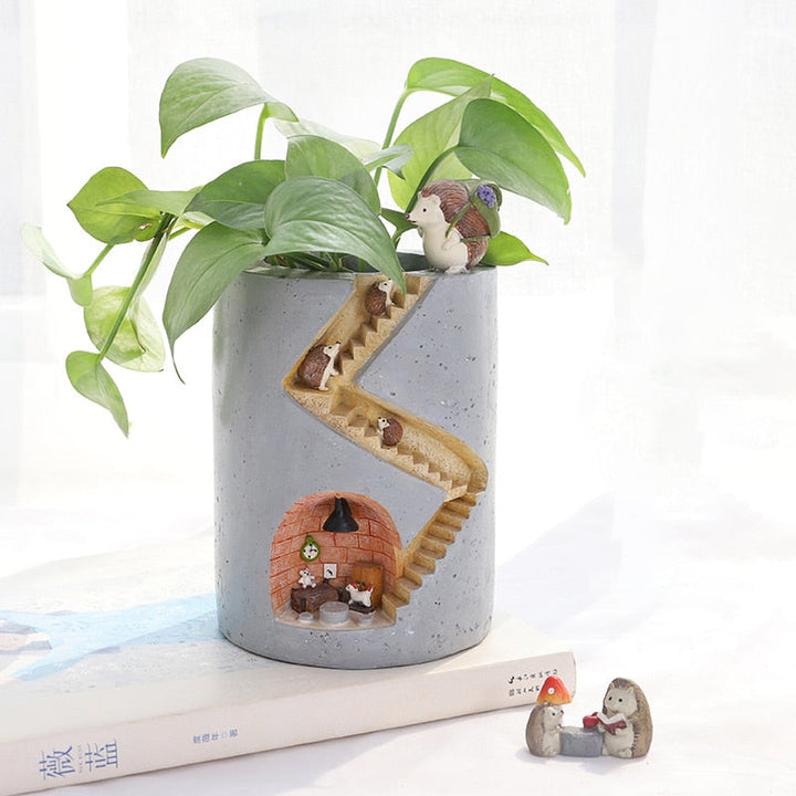 Lisslune | StepVase - stylish succulent plant holder