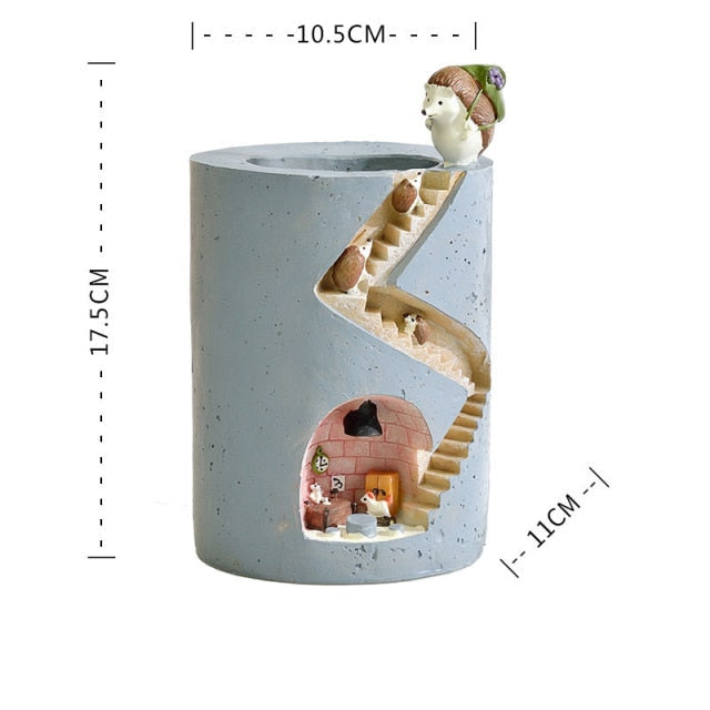 Lisslune | StepVase - stylish succulent plant holder