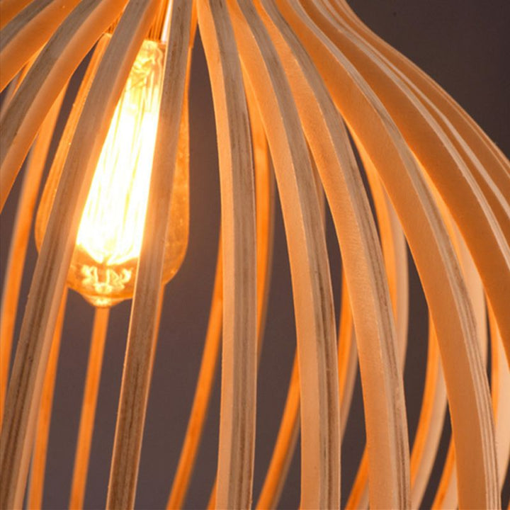 Lisslune | Handmade Wooden Pendant Light