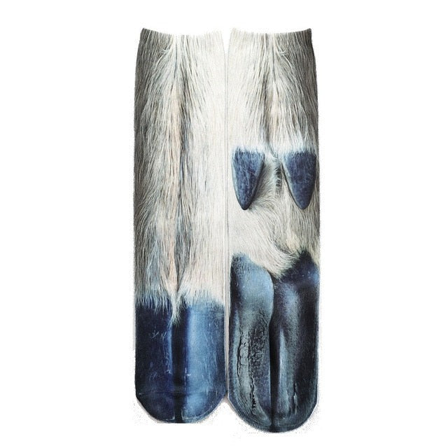 Lisslune | Cat Paw 3D Printed Unisex Socks