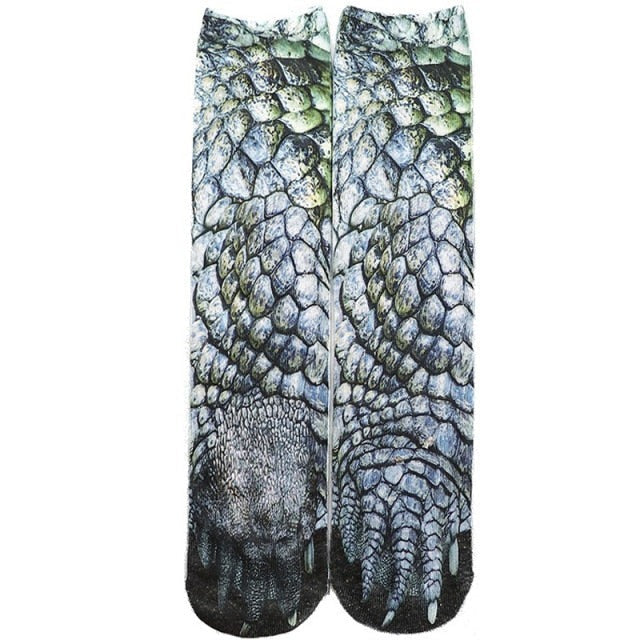 Lisslune | Cat Paw 3D Printed Unisex Socks