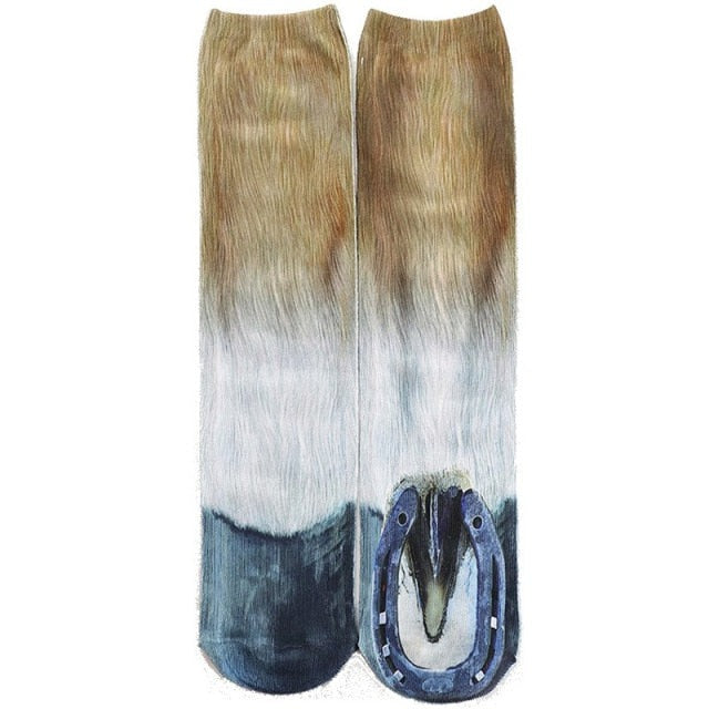 Lisslune | Cat Paw 3D Printed Unisex Socks