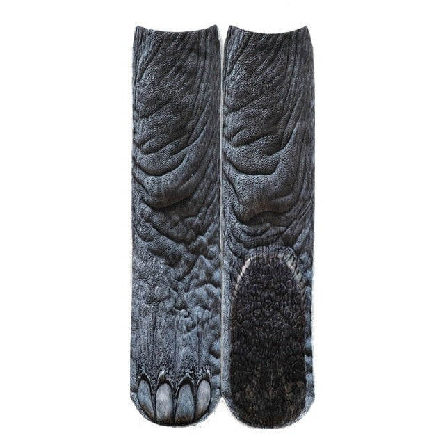 Lisslune | Cat Paw 3D Printed Unisex Socks