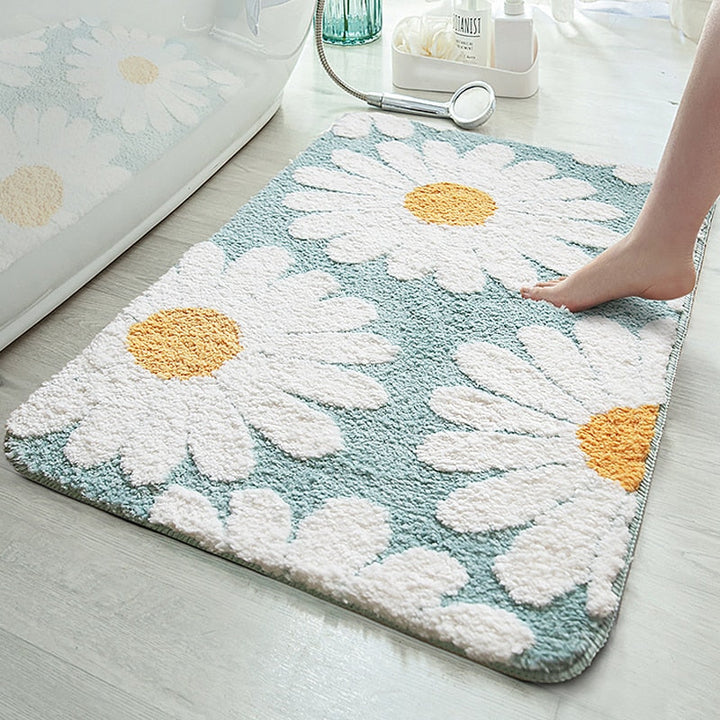 Lisslune | Daisy Bloom Bath Mat