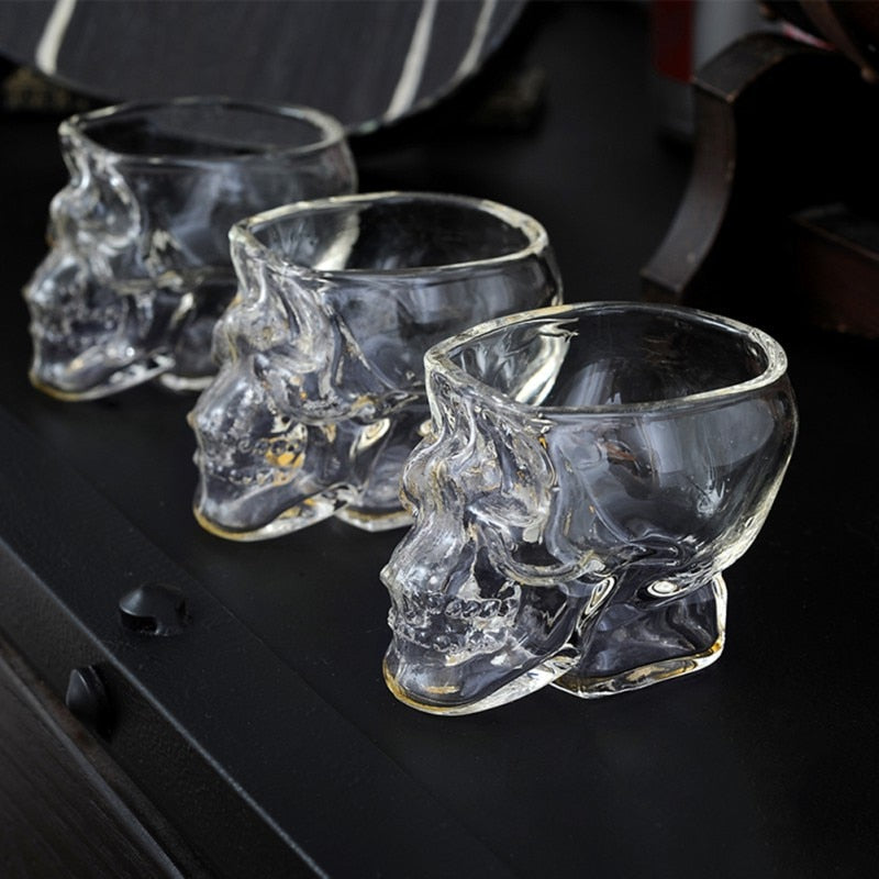 Lisslune | 3D Transparent Skull Crystal Mug