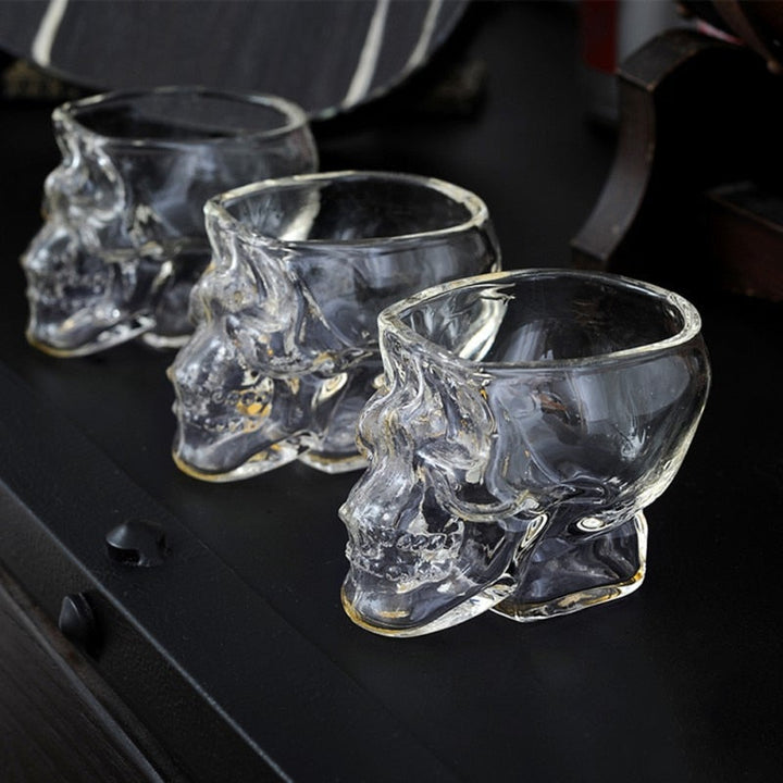 Lisslune | 3D Transparent Skull Crystal Mug