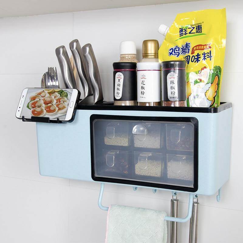 Lisslune | Multifunctional Matils Seasoning Storage Box