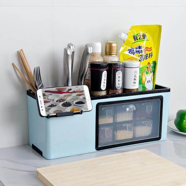 Lisslune | Multifunctional Matils Seasoning Storage Box