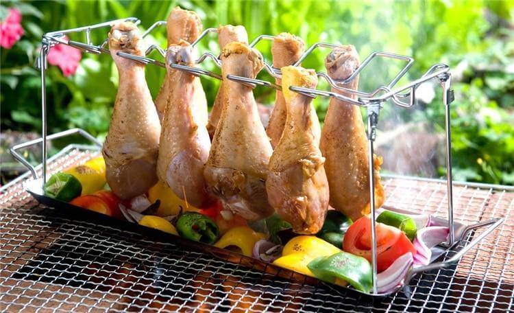 Lisslune | Stainless Steel Chicken Wing Rack
