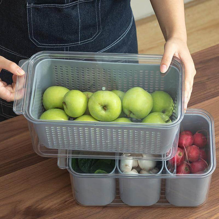 Lisslune | Space Saver Fridge Storage Container Organizers